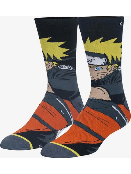 ODD SOX Naruto Ανδρικές Κάλτσες Ψηλές με Σχέδια Πολύχρωμες 12988MONCD