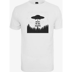 MISTER TEE Men I Want To Be Alive Tee - WHITE - MT1610-00220