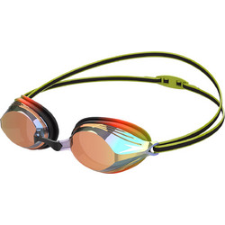 Speedo Vengeance Mirror Παιδικά Γυαλάκια Κολύμβησης Αντιθαμβωτικά Μαύρα Lime