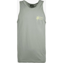 LIGHTNING BOLT Men True Wave Tank Top - SEAGRASS - 23SMASIN002-G15