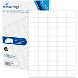MediaRange Ετικέτες Γενικής Χρήση, 38.1x21.2mm. Λευκές (3.250 Pack) (MRINK151)