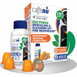 Caffenu Κιτ - Αφαλατικό 200ml και Kάψουλες Μηχανών Nespresso 4τεμ
