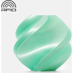 Filament Bambu Pla Silk+ Mint 13507 1.75 1kg With Spool
