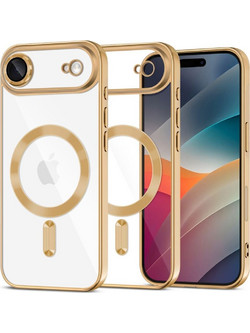 Tech-Protect Magflex Magsafe Case For Iphone 17 Air - Transparent Gold - (28363-0)
