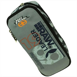 No Fear Leader 22 Κασετίνα με 2 Θήκες Γκρι 348-06141