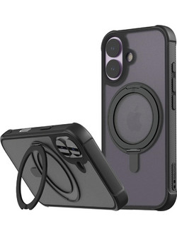 Araree Duple M Stand Magsafe Case For Iphone 17 Black - (AR20-02344A)