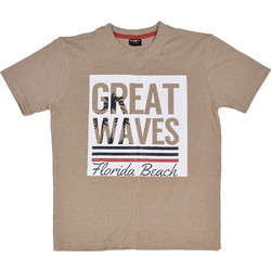 Funky Παιδικό T-Shirt Κοντομάνικο Καφέ 118-105119-2