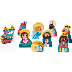 Φιγούρες Φάτνης Ξύλινες 1,2x8εκ. Petit Monkey PTM-WF2 - Petit Monkey - PTM-WF2