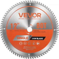 VEVOR Πριονόδισκος Ξύλου 305mm, 80 Δόντια, Μείωση Θορύβου DPYJPDPQDCL3UOXF5001V0