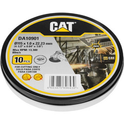 Τροχός Κοπής Inox 115x1mm | CAT DA10901