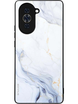 Sonique Marble Series Back Cover White 02 (Huawei Nova 10)