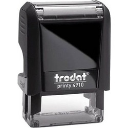 Trodat Σφραγίδα Printy Μαύρη 4910