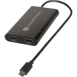 Sonnet USB-C Dual 4K 60Hz HDMI Adapter