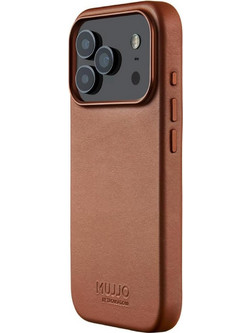 Θήκη iPhone 18 Pro / 17 Pro MUJJO by Troubadour Full Leather Case Δερμάτινη με MagSafe - Tan (MUJJO-CL-061-TN)