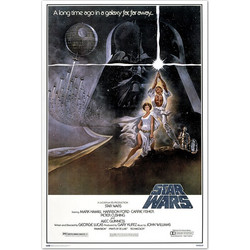 Star Wars A New Hope Episode IV poster