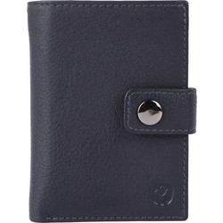 Valenta Πορτοφόλι / Card Wallet Leer MagSafe Luxe Navy Blauw 8-719638-588416