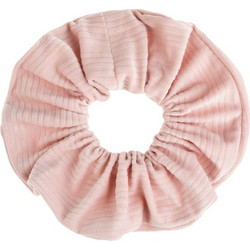Σουσουδάκι Μαλλιών Γυναικείο Βελουτέ Ribbed Pouder Pink
