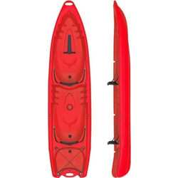 Eval Πλαστικό Kayak 2 Ατόμων Κόκκινο 02708