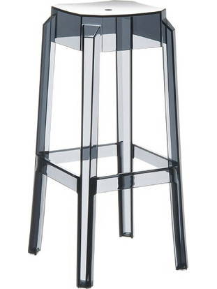 ZGR ΣΚΑΜΠΟ ΜΠΑΡ FOX 75 SMOKE GREY (36x36x75) cm(32.0105)