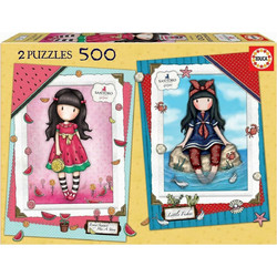 Puzzle Educa Every Summer Has Story & Little Fishes 2x500 Κομμάτια