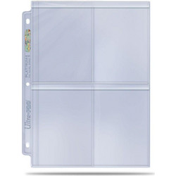 4-Pocket Secure Platinum Page for Toploaders 1 (τμχ)