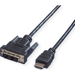 Value Καλώδιο HDMI Male to DVI Male 3m Black 11.99.5532