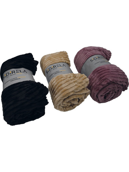 ΚΟΥΒΕΡΤΑ FLEECE COCOON - 150x220cm 12τμχ/κιβ-41299