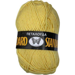 Μαλλί για πλέξιμο STANDARD 100% Ακρυλικό - 18 Κίτρινο