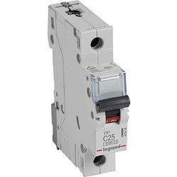 LEGRAND ΑΥΤΟΜΑΤΗ ΑΣΦΑΛΕΙΑ TX3 6kA ΤΥΠΟΥ C 1P 25Α (403436)