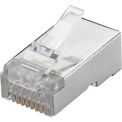 GOOBAY βύσμα RJ45 93829, CAT 6 STP, μεταλλικό, 10τμχ