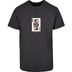 WL Compton Card Tee charcoal/mc