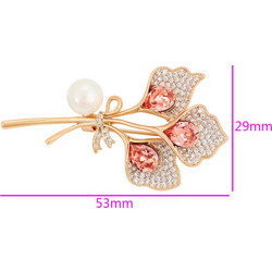 Brooch Blossom Grace