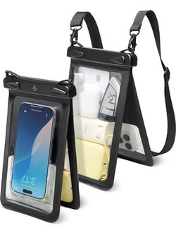 Spigen A603 Aqua Shield Αδιάβροχη Θήκη έως 6.9" Μαύρο