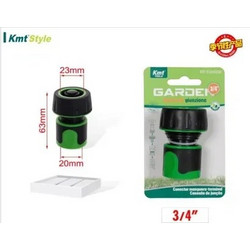 Ταχυσύνδεσμος 3/4'' Ρακόρ Ποτίσματος 8435340693384 - ΜΑΥΡΟ