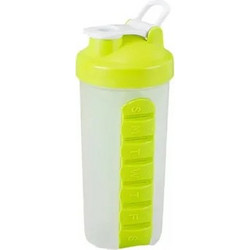 Παγούρι Νερού με Ενσωματωμένες Θήκες 600ml 23265 Πράσινο