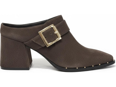 Γυναικεία Mule Iris B606-ΚΑΦΕ