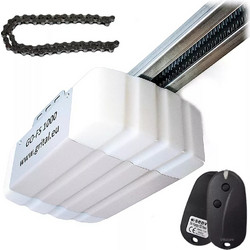 GRITAL GO-FS1000 | Μηχανισμός Πόρτας Οροφής 24V, 1000N Full Pack, Βαγονέτο: Με αλυσίδα, Μήκος Βαγονέτου: 315cm