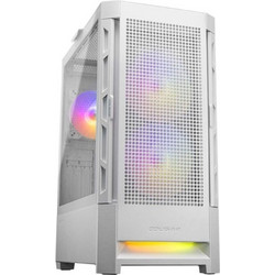 Cougar Duoface RGB White Gaming Midi Tower Κουτί Υπολογιστή RGB με Πλαϊνό Παράθυρο
