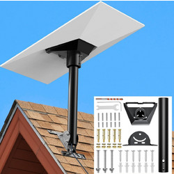 Βάση οροφής Starlink Gen 3 - Mount Heavy Duty Pivot Roof Mount Kit Compatible with Gen3 V3 Starlink Standard Dish Adjustable Roof Pole Mounting Kit for Starlink Gen 3 Dish (Κωδ.1-PER0087 )