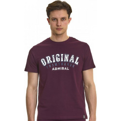 Admiral Roub Ανδρικό T-Shirt Μπλουζάκι 1121480014 ΜΩΒ