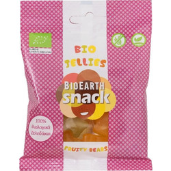 Bioearth Bio Jellies Fruity Bears Βιολογικά Ζελεδάκια με Γεύση Φρούτων 55gr