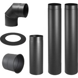 Κιτ καπναγωγών PARKANEX, Ατσάλι, O150, Πάχος 2mm