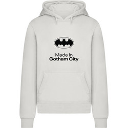 Batman Made in Gotham City Hoodie lightasphalt