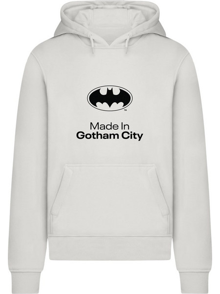 Batman Made in Gotham City Hoodie lightasphalt