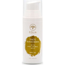 Eolia Hyaluronic Acid Sunscreen Αντηλιακό Gel Προσώπου SPF50 50ml