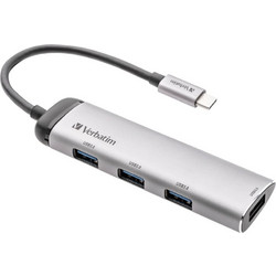 Verbatim 49147 USB Hub 3.0 USB-C με 4 Θύρες USB-A