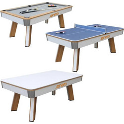 3-in-1 MULTIGIER TABLE BILLIARDS TABLE TENNIS DINING TABLE UNIVERSAL 213.4x111.8x81.2CM ENERO