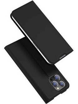 Θήκη Flip Dux Ducis Apple iPhone 14 Pro Max Skin Pro Μαύρο N64589