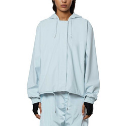 Rains Γυναικείο Μπουφάν Χειμωνιάτικο Softshell Κοντό Αδιάβροχο Γαλάζιο 18040-81