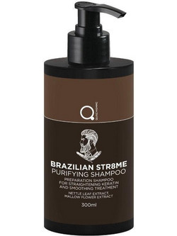 Qure Brazilian Str8me Purifying Σαμπουάν Κερατίνης 300ml